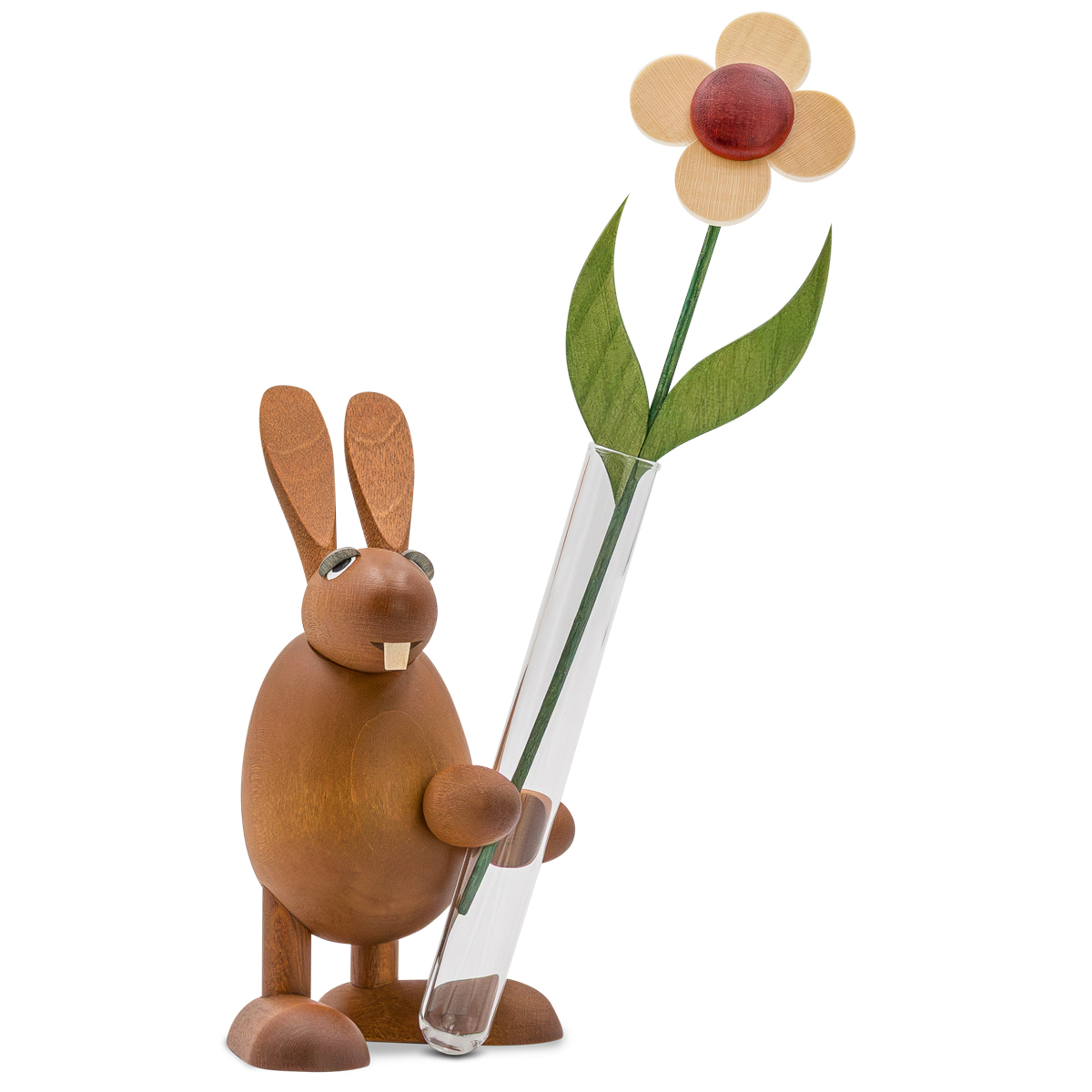 NEU: Osterhase mit Blumenvase