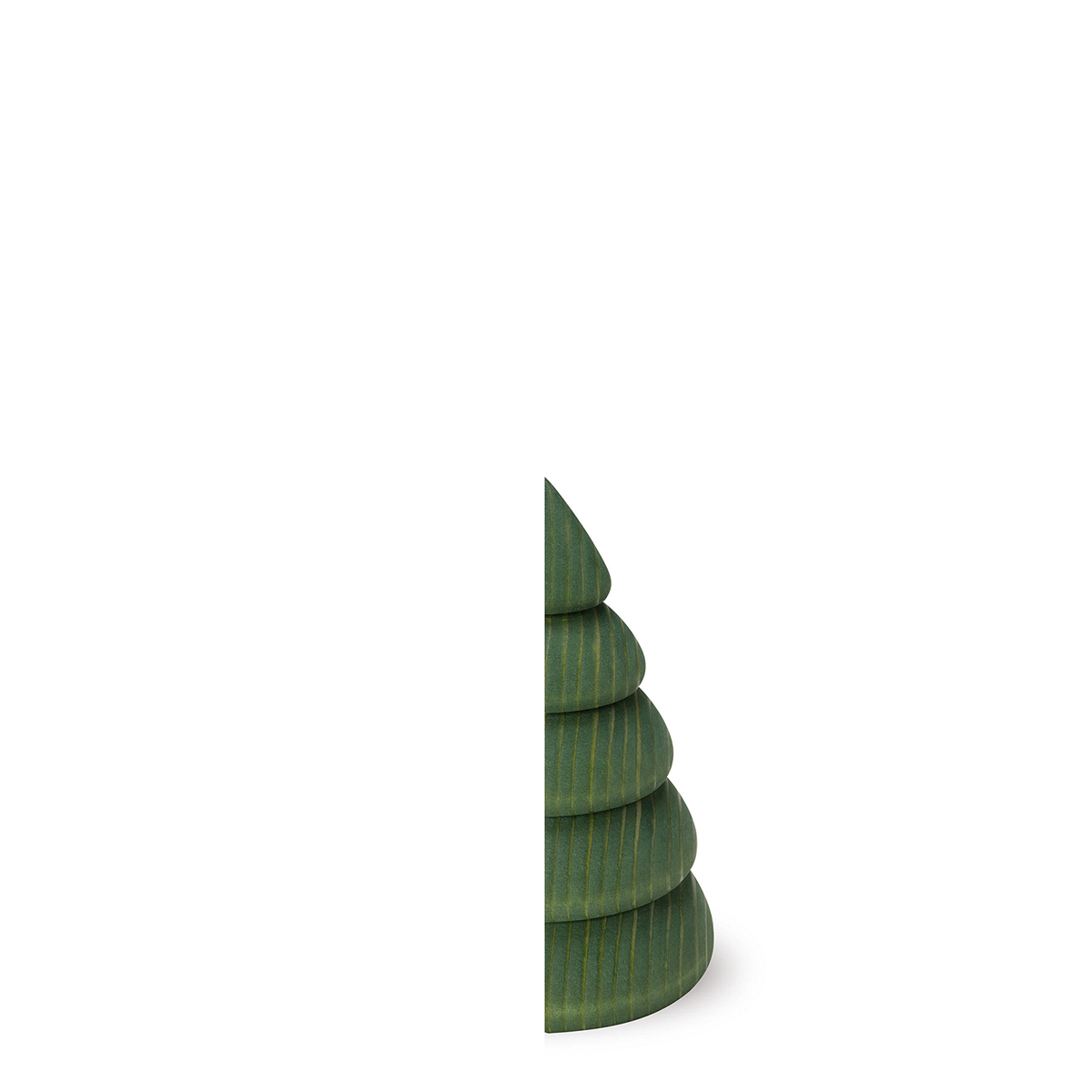 halber Baum, klein - 9,5 cm, grün