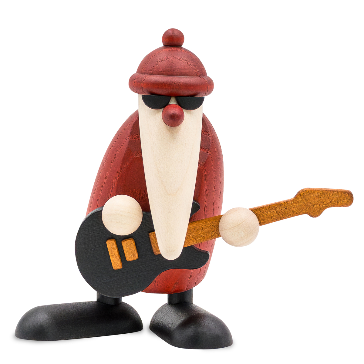 NEU: Weihnachtsmann mit Gitarre, klein