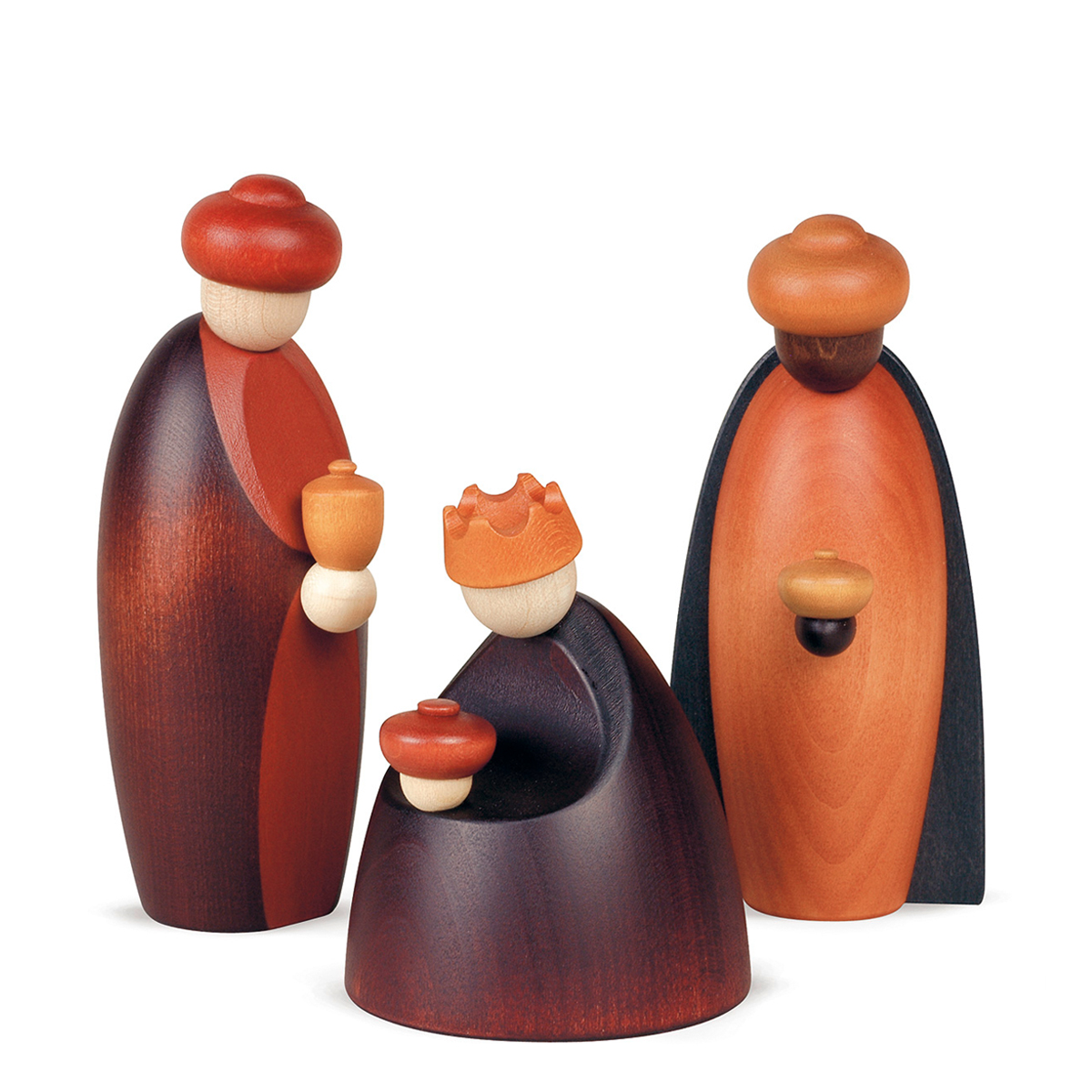 The Three Wise Men, small, coloured