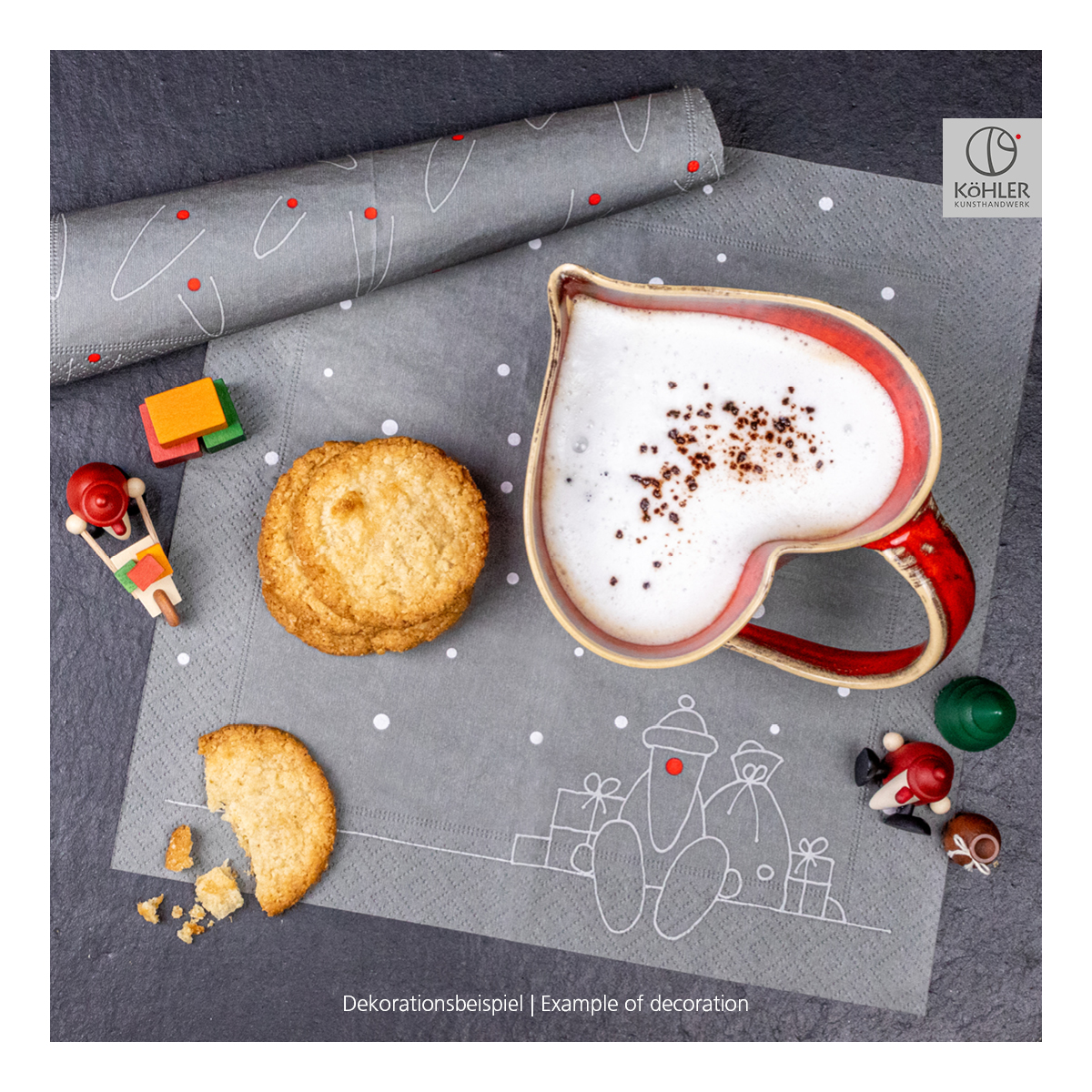 Serviette "Festtagshelfer"