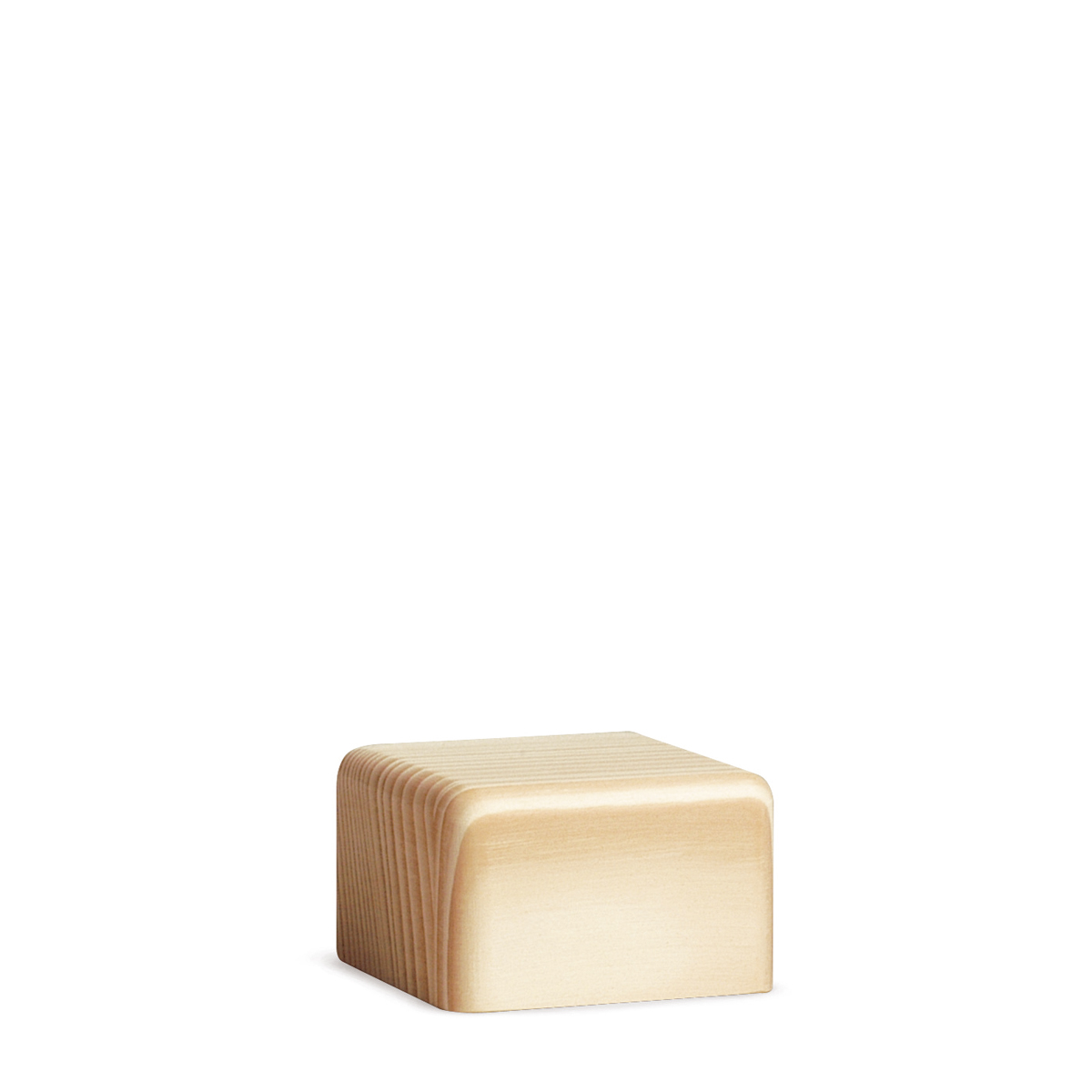 Klotz klein, Höhe 4 cm, natur