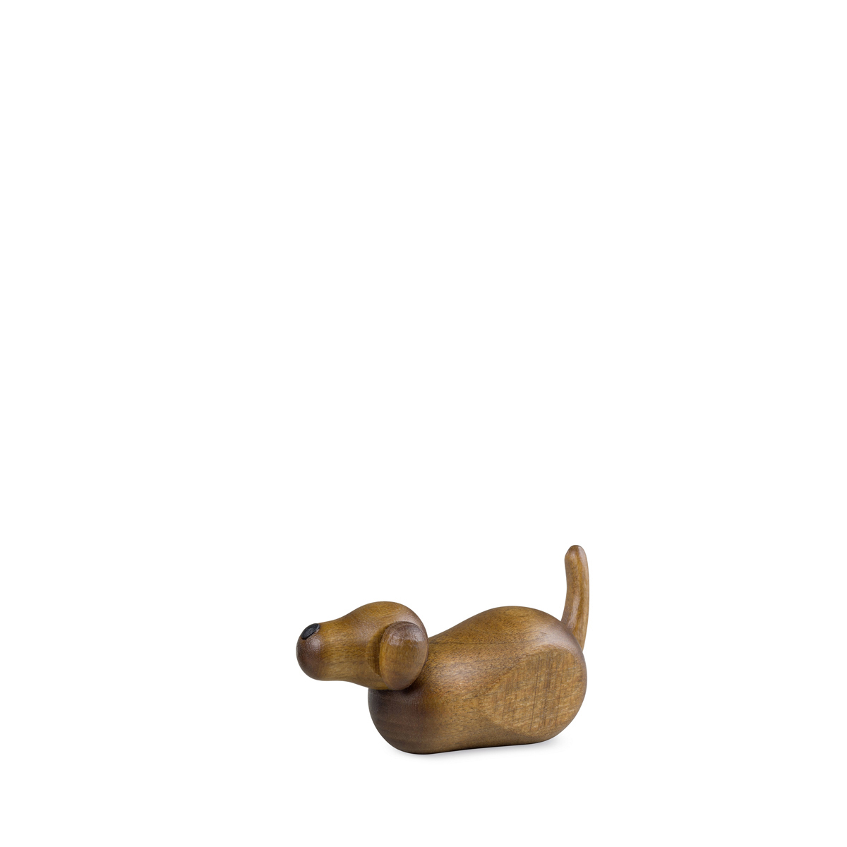 Hirtenhund liegend, klein, farbig