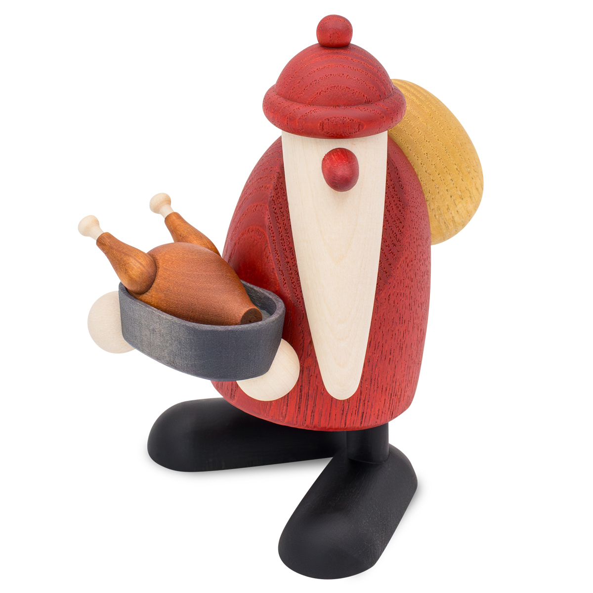 NEW: Santa Claus with roast goose, small