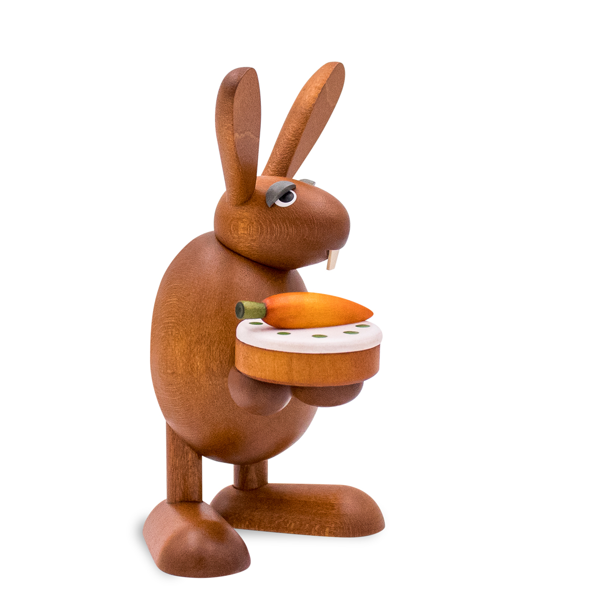 Osterhase mit Möhrentorte