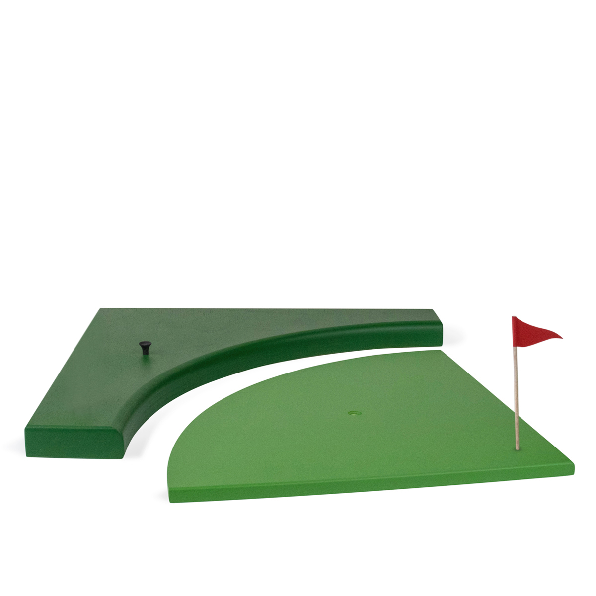 Golferwiese, 2-teilig inkl. Tee und Fahne