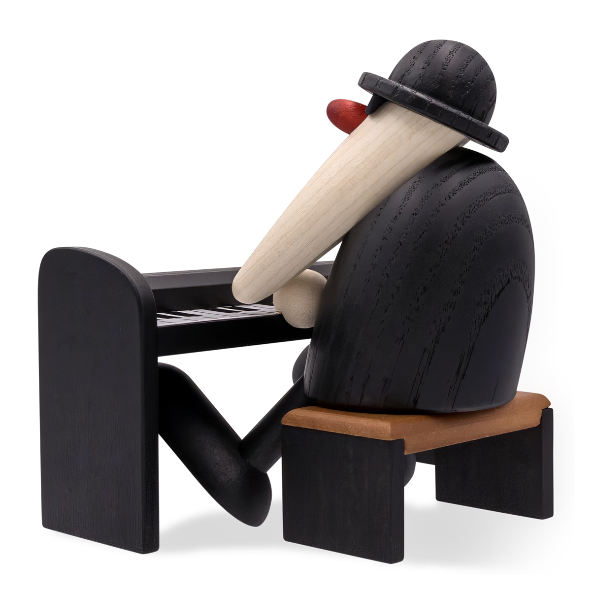 Mr. Schröder at the piano