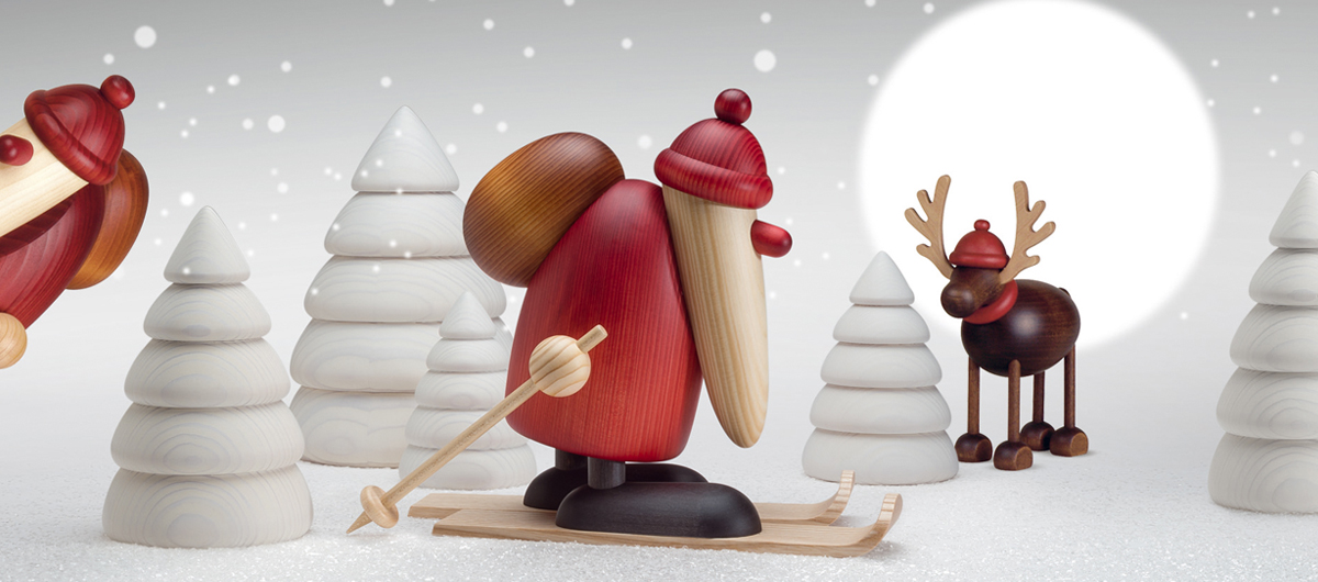 Large Santa Claus figures