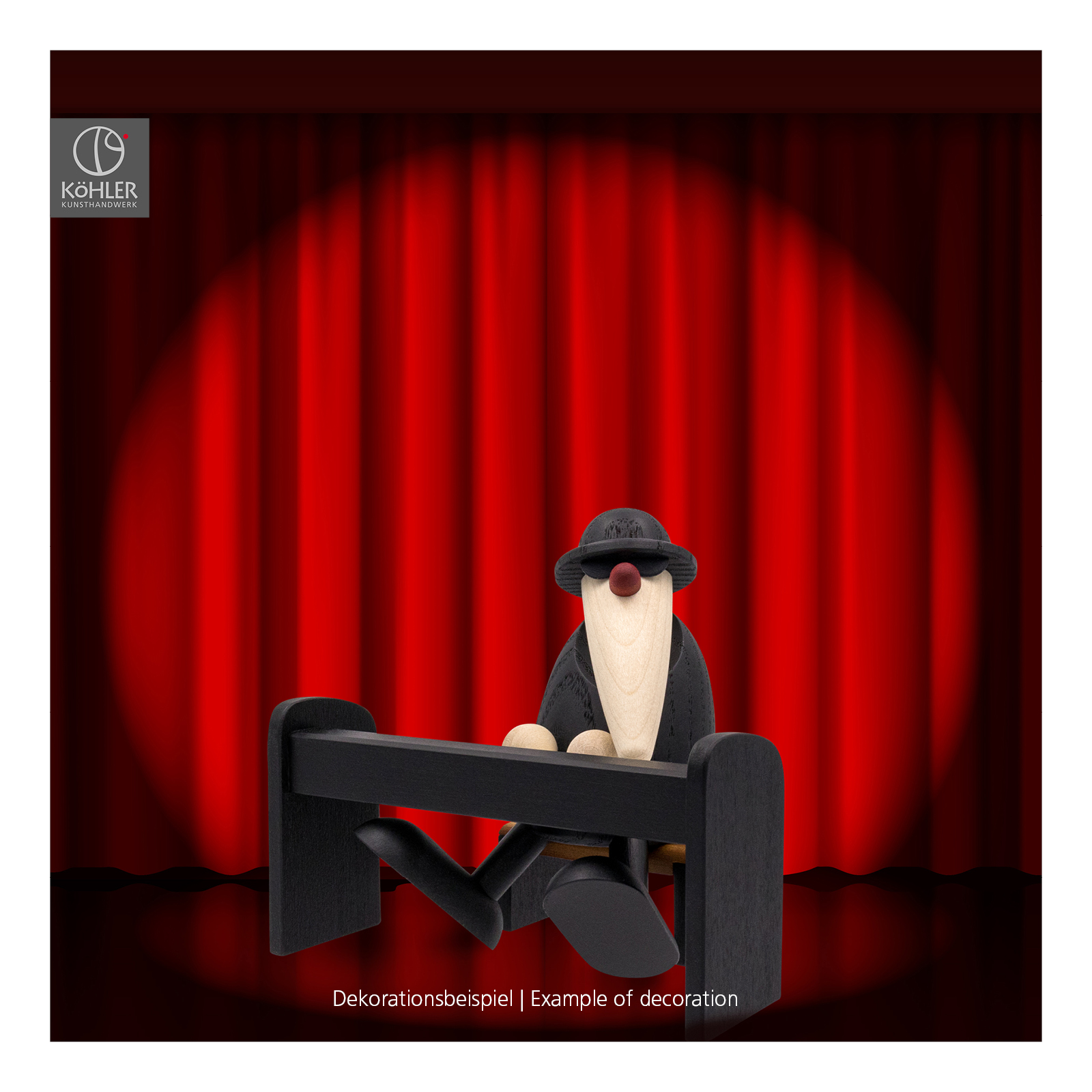 Mr. Schröder at the piano
