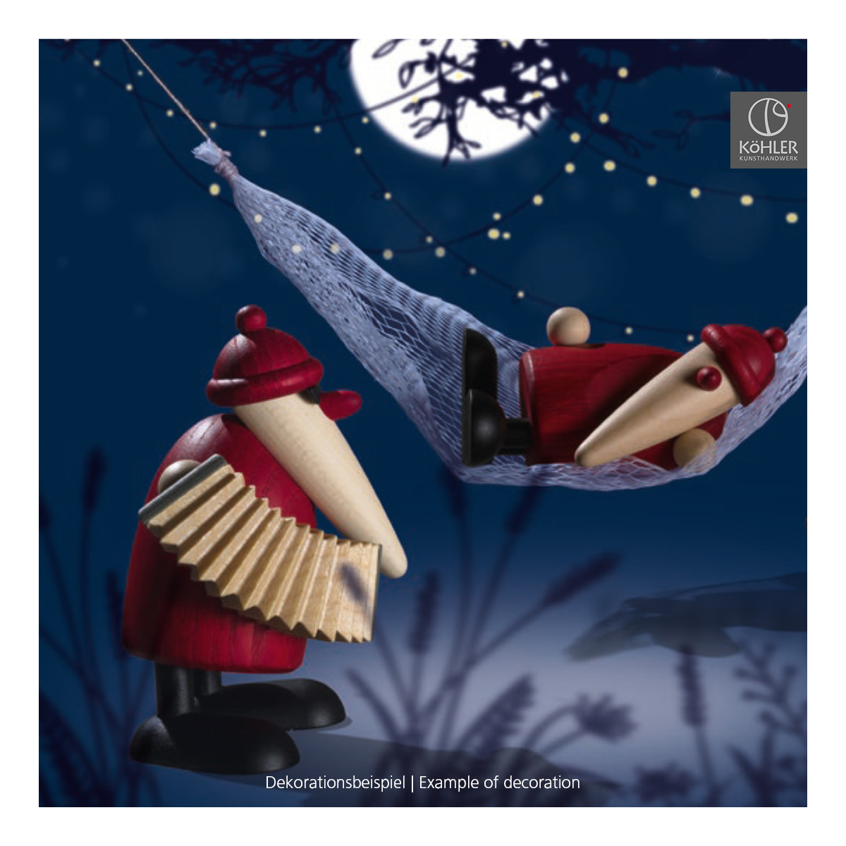 Santa Claus lying down, small