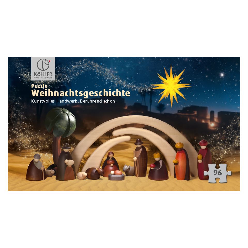 Puzzle "Weihnachtsgeschichte"