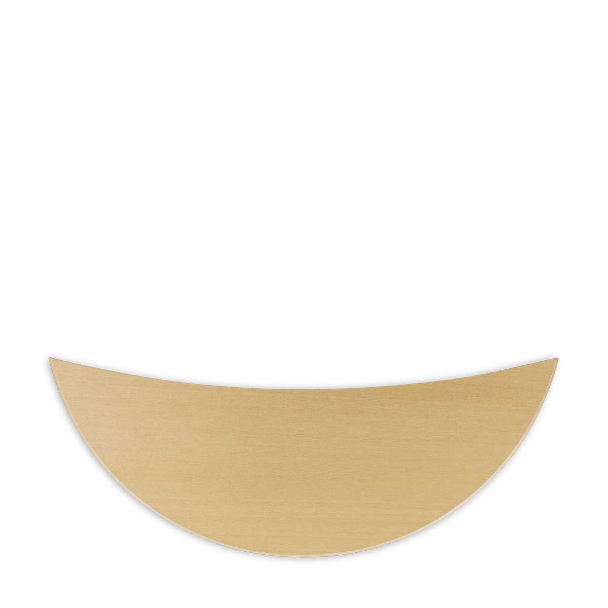 Dekosockel zum LED LichtBogen klein, Lindenholz natur